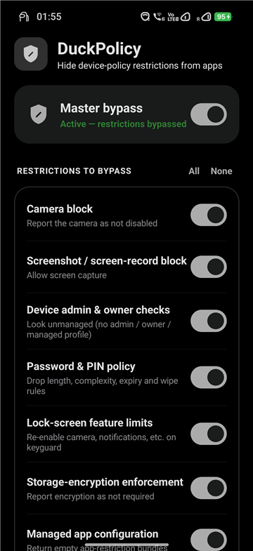 DuckPolicy v3 UI
