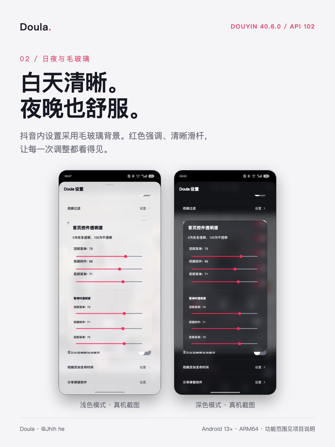日夜毛玻璃
