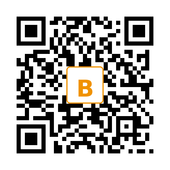 Bitcoin donation QR code